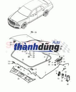 CƠ CẤU MỞ KHÓA CAPO TOYOTA ALTIS 2021 | 5351002651 - Ảnh 3