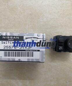 CÔNG TĂC CHỈNH GƯƠNG XE NISSAN XTRAIL 2018 | 255703VA3F
