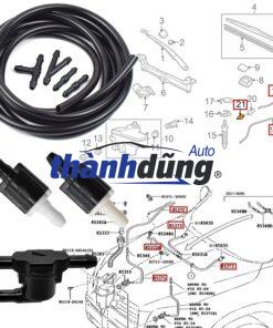 VAN CHIA NƯỚC RỬA KÍNH TOYOTA ALTIS 2011 | 853210A010 - Ảnh 4