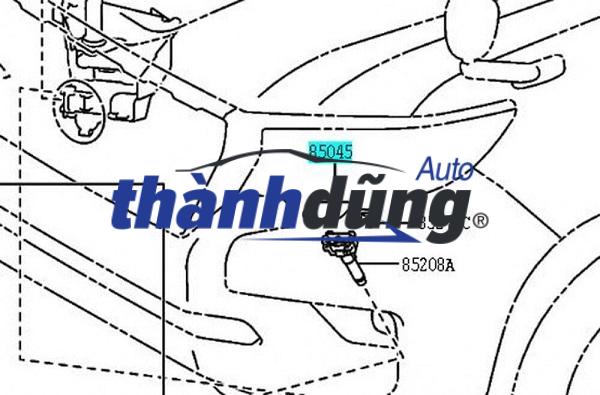 VÒI PHUN RỬA ĐÈN PHA PHẢI FORD FOCUS 2013 | BM5113L015AC - Ảnh 4