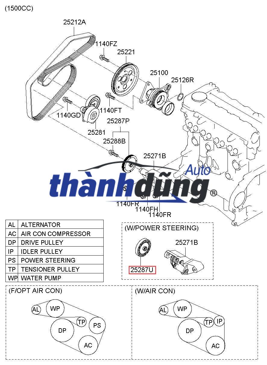 BI TÌ TỔNG HYUNDAI GENESIS 2011-2015 | 2528725010 - Ảnh 4