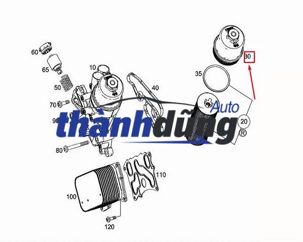 LỌC NHỚT MÁY XE TOYOTA RAV4 2006 | 04152YZZD1 - Ảnh 4