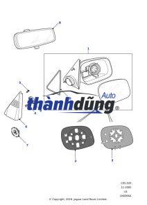 MÔ TƠ GƯƠNG ĐIỆN MAZDA 2 2015-2021 | GHY06916Z - Ảnh 5