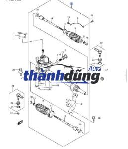 MÔ TƠ THƯỚC LÁI ĐIỆN XE CHEVROLET TRAILBLAZER | 84189092 - Ảnh 3