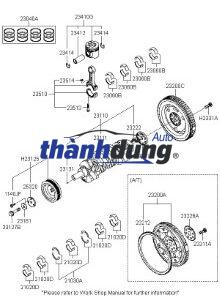 CÁ ĐẦU TRỤC CƠ HYUNDAI STAREX 2006 | 2314142010 - Ảnh 5