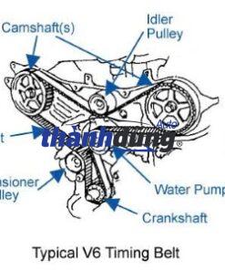 DÂY CUROA ĐỐI TRỌNG XE HYUNDAI GALLOPER | 2335642500 - Ảnh 4