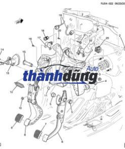 CẢM BIẾN CHÂN GA XE TOYOTA FORTUNER 2017 | 78110-0K050 - Ảnh 4
