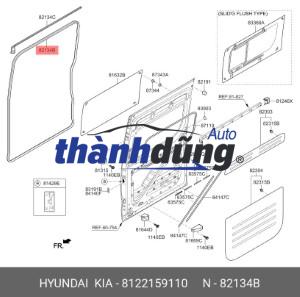 BI CỬA LÙA TRÊN XE HYUNDAI SOLATI 2021 | 81470-59000 - Ảnh 5
