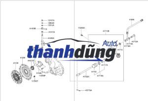 CÀNG CUA GẠT BI TÊ THACO OLLIN 800A | 1043V8JE6-0DZA10 - Ảnh 4