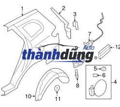 NẮP BÌNH XĂNG NGOÀI DAEWOO NUBIRA 2000-2005 | 96413420 - Ảnh 2