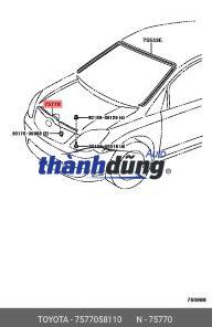 NẸP MẠ CROM CAPO BAIC X7 | A000-98176 - Ảnh 5
