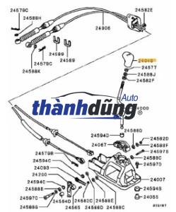 CỦ ĐẤM SỐ MITSUBISHI PAJERO SPORT 2018 | 2410A031XC - Ảnh 3