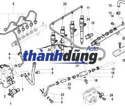 ỐNG DẦU HỒI KIM PHUN XE HYUNDAI STAREX 2010 | 314804A701 - Ảnh 4