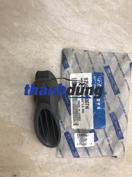 vòi gió sưởi táp lô hyundai mighty | 975625h000th