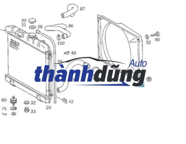 BỌC GIÓ KÉT NƯỚC HYUNDAI GOLD | 25390-6A700 - Ảnh 4