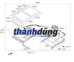 MÔ TƠ CỬA SỔ TRỜI KIA CARNIVAL 2.2 2016 | 816312P500 - Ảnh 4