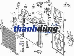 KÉT NƯỚC XE KIA BONGO 3 2017-2023 | 25310-4E660 - Ảnh 5