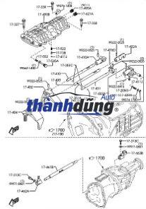 PHỚT CẦN ĐI SỐ HYUNDAI STAREX 1997-2006 | 4314649601 - Ảnh 5