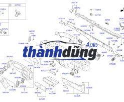 ỐP MẶT TÁP LÔ XE HYUNDAI MIGHTY 2015 | 847105H000 - Ảnh 5