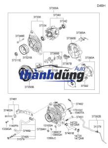 DÂY CUROA MÁY PHÁT XE ISUZU MUX 7PK1070 2017-2023 | 8980202470 - Ảnh 5