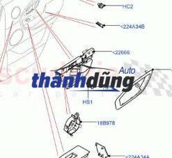 TAY MỞ CỬA SAU TRÁI ZOTYE T700 2021 | 6105010001 - Ảnh 4