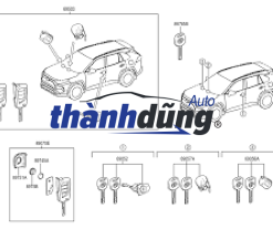 HỘP ĐIỀU KHIỂN KHÓA CỬA KHÔNG DÂY TOYOTA VIOS | 89704YY040 - Ảnh 3