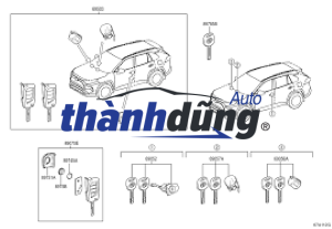 HỘP ĐIỀU KHIỂN KHÓA CỬA KHÔNG DÂY TOYOTA VIOS | 89704YY040 - Ảnh 3