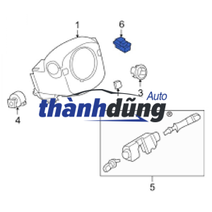 HỘP KHÓA CỔ VÔ LĂNG NISSAN TEANA 2009 | 48708-9N00A - Ảnh 5