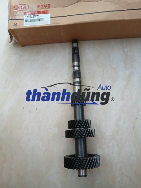 TRỤC BÁNH RĂNG HỘP SỐ HYUNDAI PORTER 2 2006 | 4321547001 - Ảnh 2