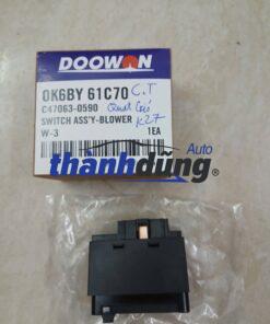 công tắc quạt gió thaco k165 | 0k6by61c70