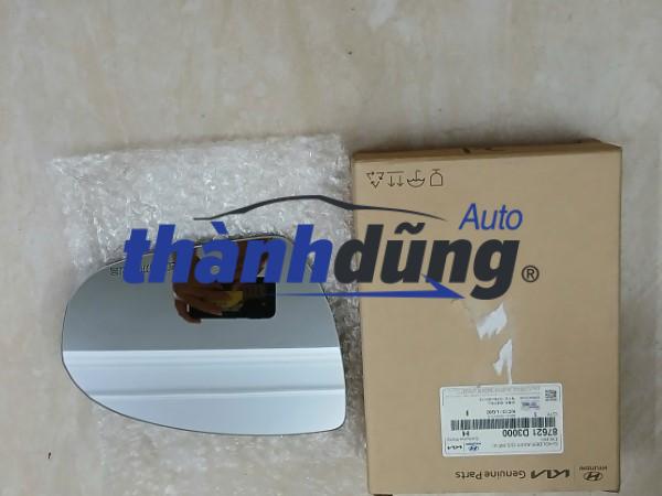 mặt gương chiếu hậu trái hyndai tucson 2020 | 87621d3000