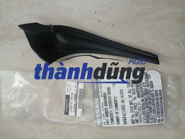 ỐP GÓC DƯỚI CHÂN KÍNH XE NISSAN SUNNY 2015 | 668941HB0A - Ảnh 2