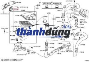 ỐNG NỐI HỘP LỌC GIÓ XE FORD EVEREST 2013-2022 | AB39-9C676-BB - Ảnh 4