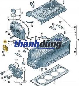 CẢM BIẾN ĐẦU CỐT CAM AUDI A4 2.0 2015 | 06L109259D - Ảnh 5
