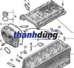 CẢM BIẾN ĐẦU CỐT CAM AUDI A4 2.0 2015 | 06L109259D - Ảnh 4
