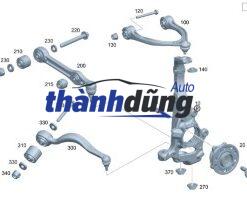 CÀNG I THẲNG MERCEDES GLC200 2015-2019 | 2053305801 - Ảnh 4