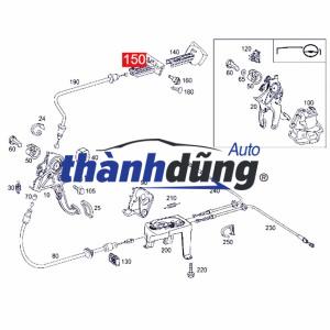 CẦN PHANH (THẮNG) TAY KIA K2700 | 0K72A44010B00 - Ảnh 4