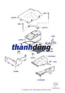 BÌNH ẮC QUY PHỤ JAGUAR XF 12V 14AH - 200A | C2Z16703 - Ảnh 5