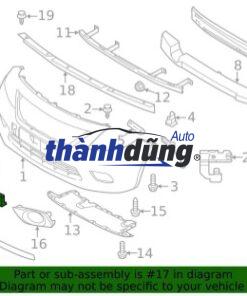 CẢN TRƯỚC XE HONDA CIVIC 2009 | 71101SNLT00ZZ - Ảnh 4