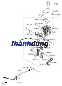 CẦN ĐIỀU KHIỂN CHUYỂN SỐ XE CHEVROLET VIVANT 2006-2010 | 251841131 - Ảnh 4
