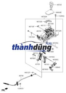 CẦN ĐIỀU KHIỂN CHUYỂN SỐ XE CHEVROLET VIVANT 2006-2010 | 251841131 - Ảnh 4